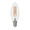 Arcchio LED-pære, E14, C35, 2,2W, stearinlys, 3000K