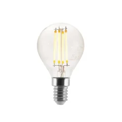 Arcchio LED-pære E14 P45, 4W, klar, 2.700 K, dæmpbar