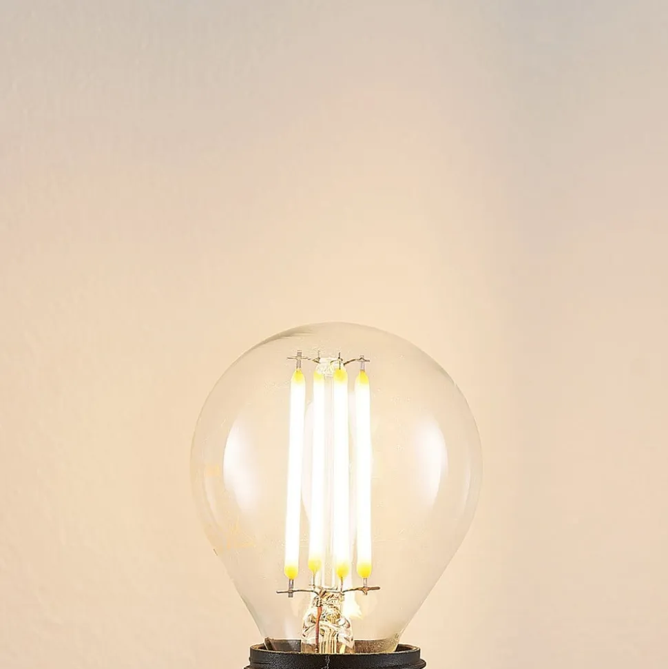 Arcchio LED-pære E14 P45, 4W, klar, 2.700 K, dæmpbar