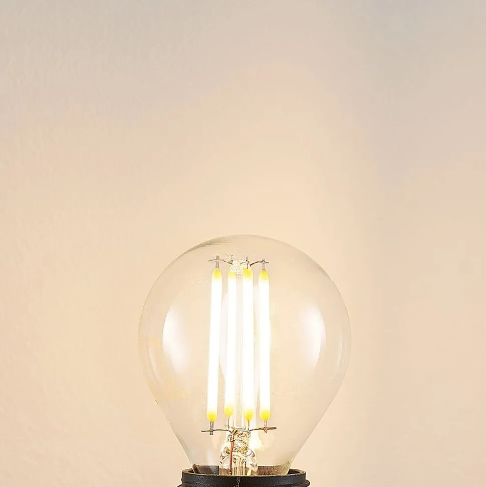 Arcchio LED-pære E14 P45, 4W, klar, 2.700 K, dæmpbar