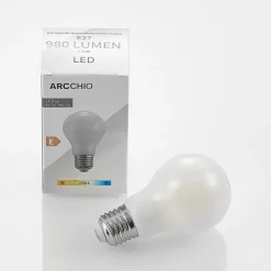 Arcchio LED-pære E27 8W 2.700K dæmpbar, opal