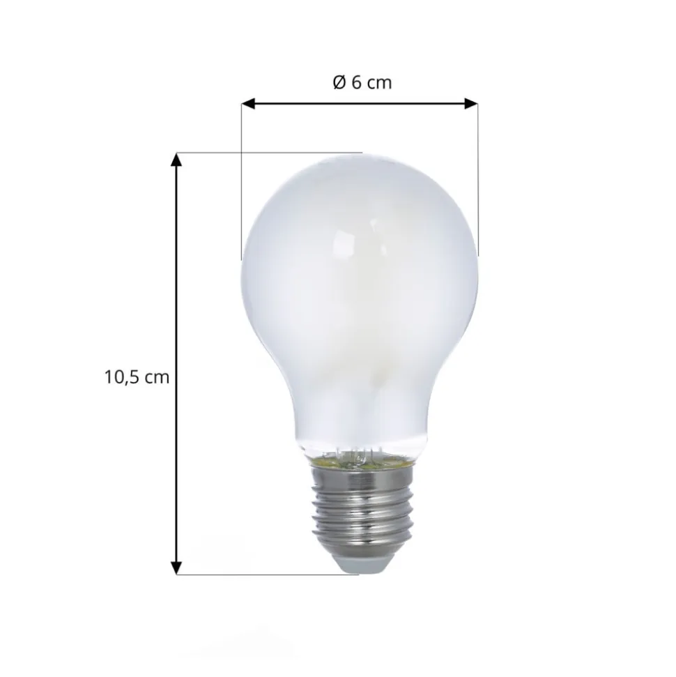 Arcchio LED-pære Filament, E27 2,2W, mat, 3000K, 470 lm
