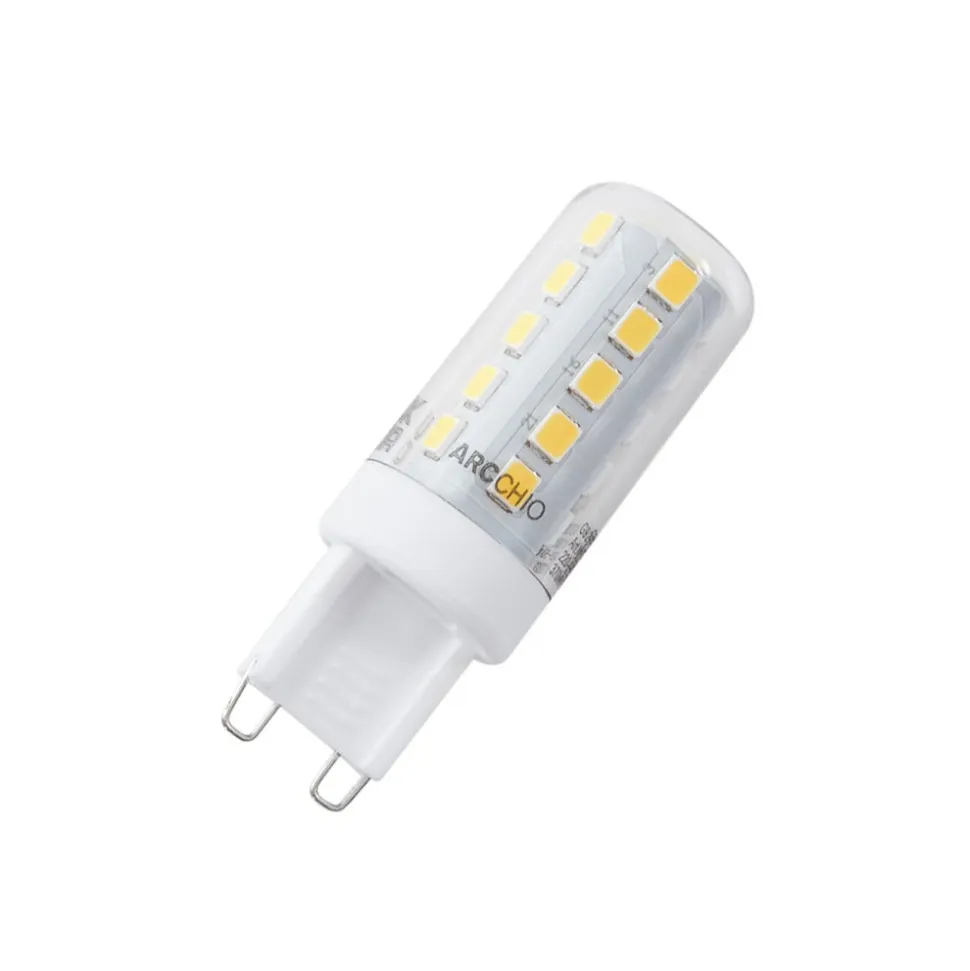 Arcchio LED-pære, G9, 2,6W, klar, 2.700 K
