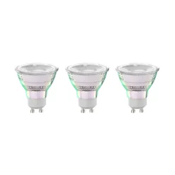 Arcchio LED-pære GU10 2,5W 6500K 450lm glas sæt med 3 stk