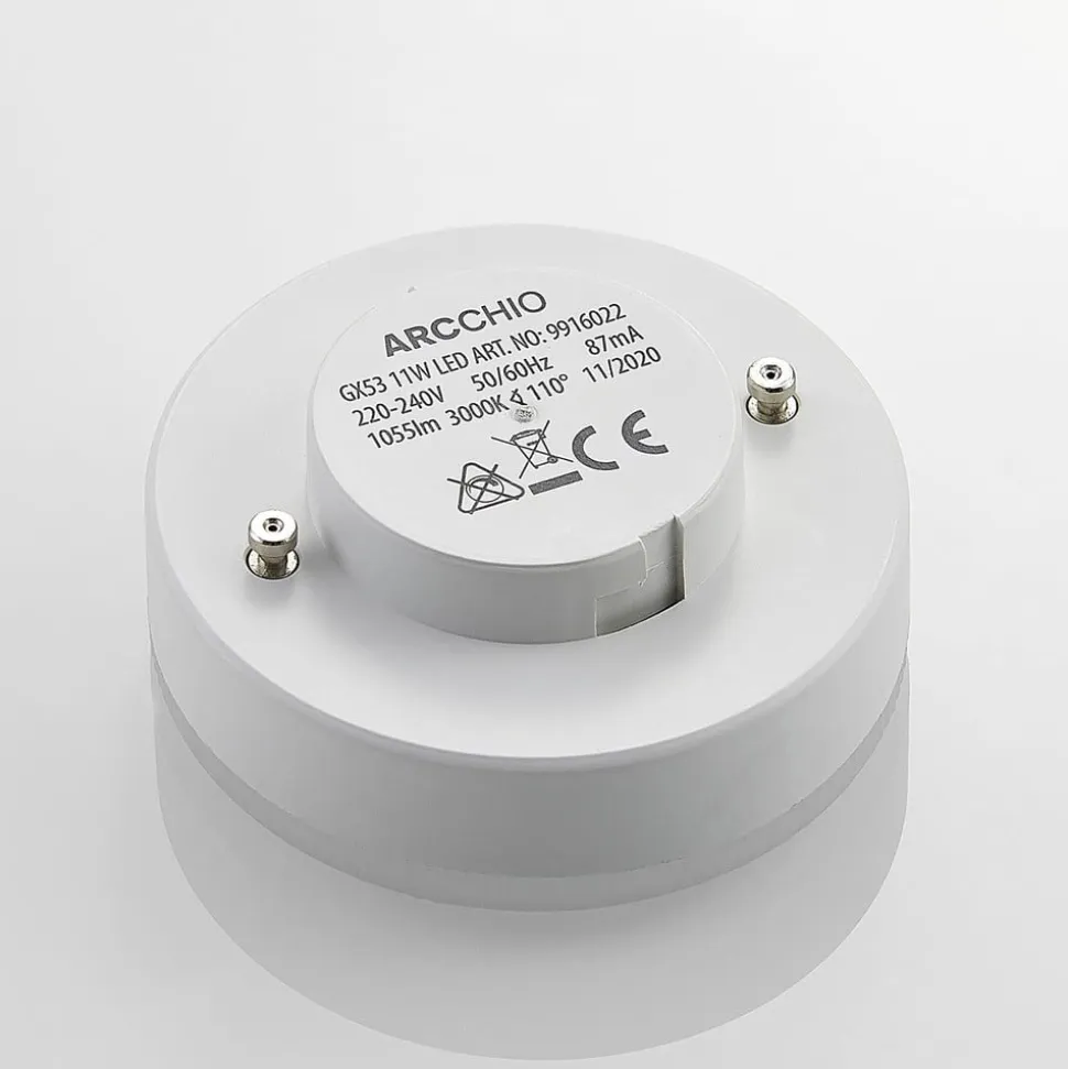 Arcchio LED-pære GX53 10 W 3.000 K, 10 stk