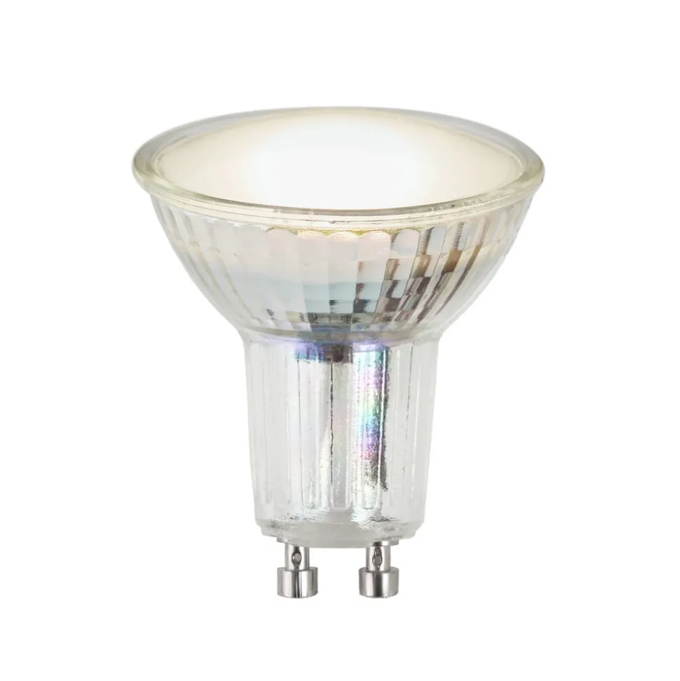 Arcchio LED-reflektorpære, GU10 3,4W, klar, 3.000K