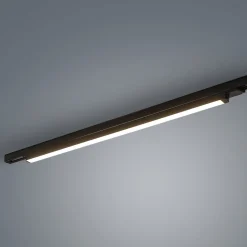 Arcchio LED-skinnelampe Harlow, sort, 109 cm, 3.000K
