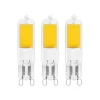 Arcchio LED-stiftsokkelpære, G9, 2,2W, 2700K, sæt med 3 stk