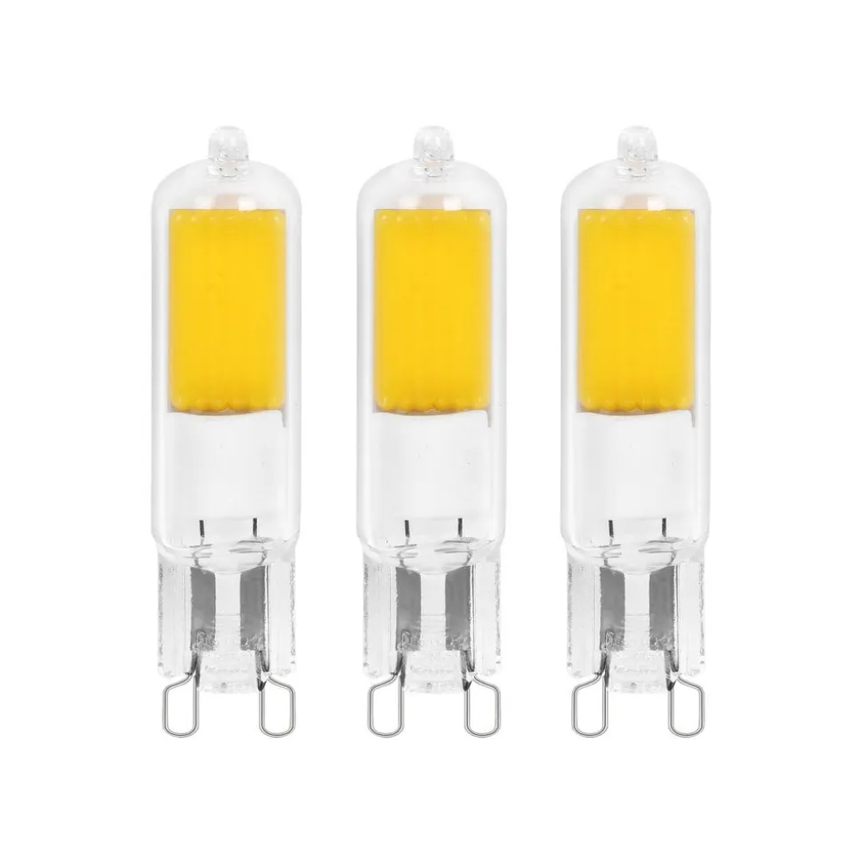 Arcchio LED-stiftsokkelpære, G9, 2,2W, 2700K, sæt med 3 stk