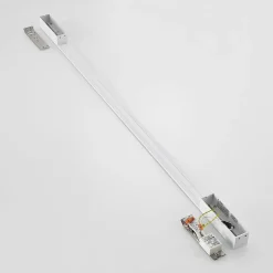 Arcchio LED-væglampe Ivano, 130 cm, hvid, aluminium
