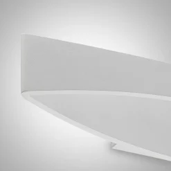 Arcchio LED-væglampe Jelle, 44 cm, hvid, metal, op/ned