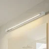 Arcchio LED-væglampe Jora, 90 cm, hvid, drejelig, IP44