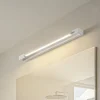Arcchio LED-væglampe Jora, 60 cm, hvid, drejelig, IP44