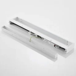 Arcchio LED-væglampe Jora, 60 cm, hvid, drejelig, IP44