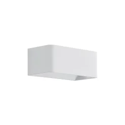 Arcchio LED-væglampe Karam, 20 cm, hvid, metal, op/ned