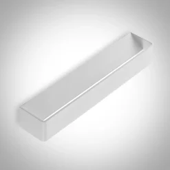Arcchio LED-væglampe Karam, 53 cm, hvid, metal, op/ned