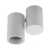Arcchio loftlampe Gesina, 1-lys, hvid, aluminium, 11,6 cm