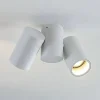 Arcchio loftlampe Gesina, 2-lys, hvid, aluminium, 17,5 cm