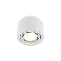Arcchio loftlampe Walisa, Ø 15 cm, rund, hvid, sæt med 3 stk