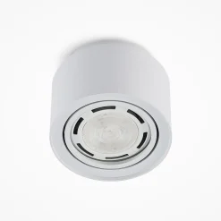 Arcchio loftlampe Walisa, Ø 15 cm, rund, hvid, sæt med 3 stk