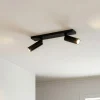 Arcchio loftspot Brinja Slim, sort, 2 lyskilder GU10 MR11