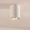 Arcchio loftspot Jolina, rund, hvid, 13 cm, metal