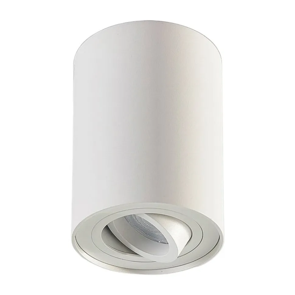 Arcchio loftspot Jolina, rund, hvid, 13 cm, metal