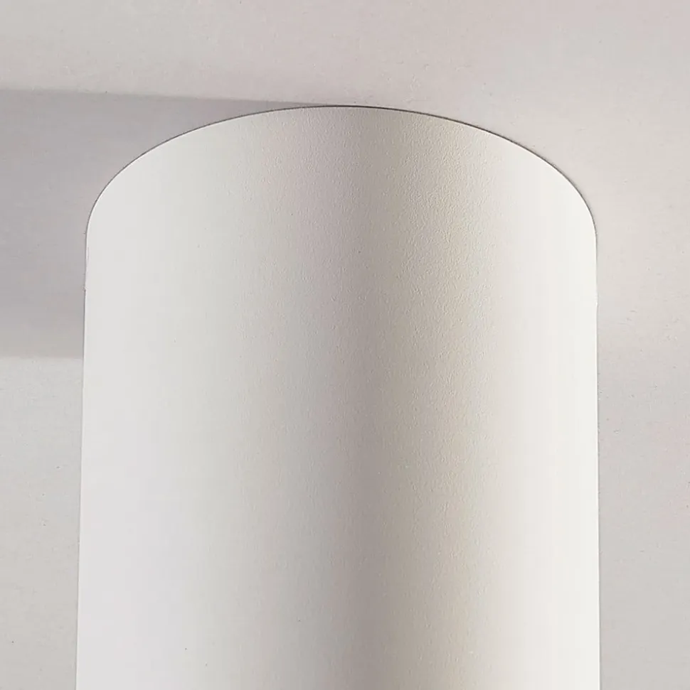 Arcchio loftspot Jolina, rund, hvid, 13 cm, metal
