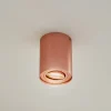 Arcchio loftspot Jolina, rund, kobber, 13 cm, metal