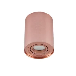 Arcchio loftspot Jolina, rund, kobber, 13 cm, metal
