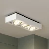 Arcchio loftspot Ronka, 50 cm, 3 lyskilder, hvid, GU10