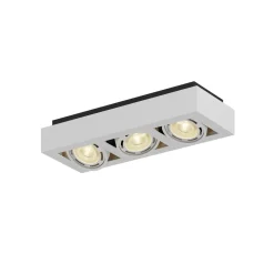 Arcchio loftspot Ronka, 50 cm, 3 lyskilder, hvid, GU10