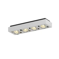 Arcchio loftspot Ronka, 65 cm, 4 lyskilder, hvid, GU10