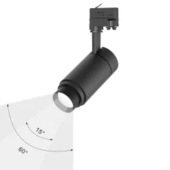 Arcchio Nanna LED track spot sort 4000K 12W
