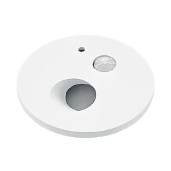 Arcchio Neru LED indbygningslampe, rund, hvid