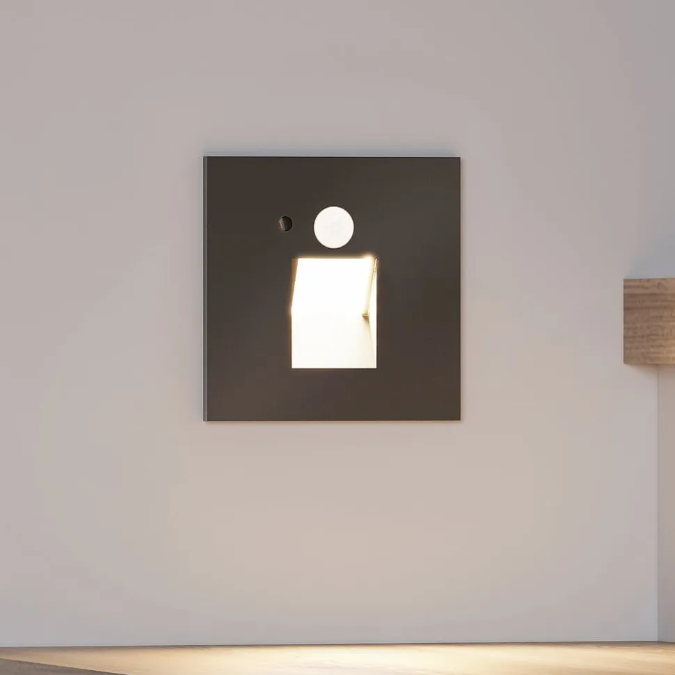 Arcchio Neru LED-lampe sensor kantet sort