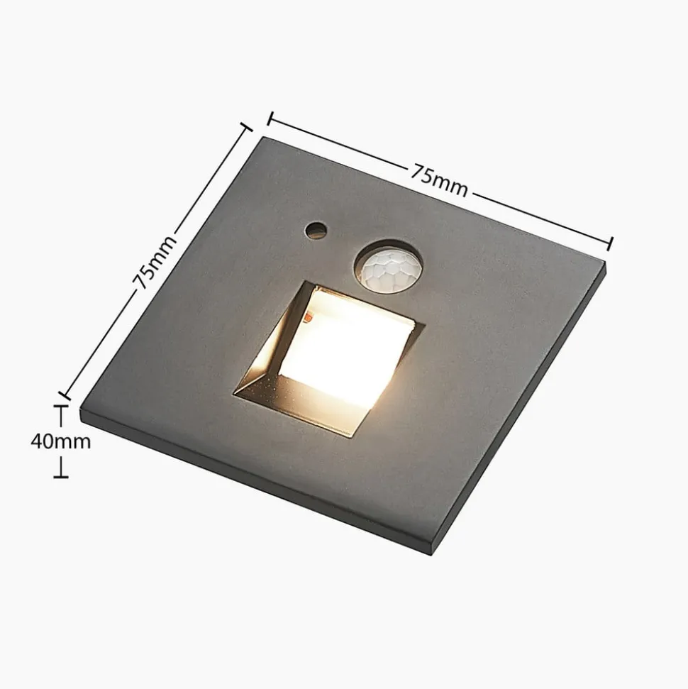 Arcchio Neru LED-lampe sensor kantet sort