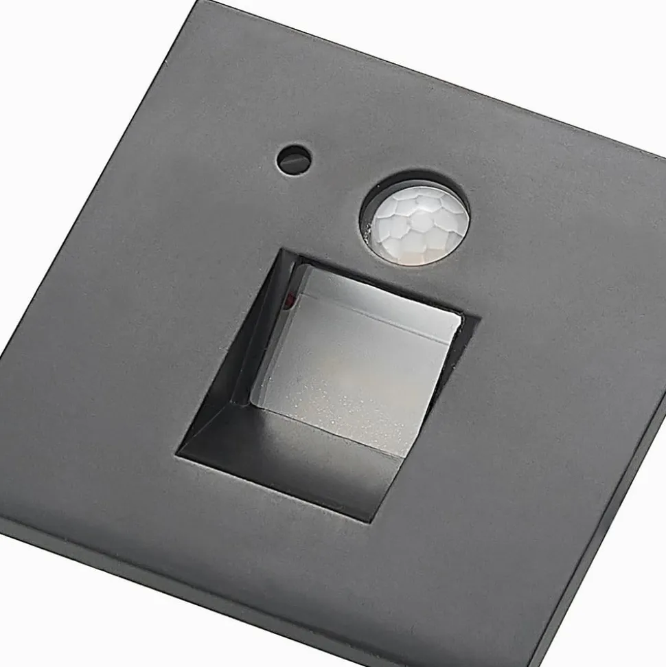 Arcchio Neru LED-lampe sensor kantet sort