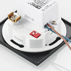 Arcchio Neru LED-lampe sensor kantet sort