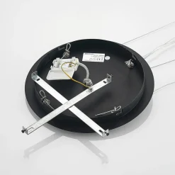 Arcchio Noabelle LED-hængelampe, sort, 80 cm