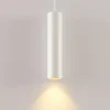 Arcchio pendellampe Ejona, højde 27 cm, hvid, aluminium
