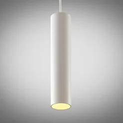 Arcchio pendellampe Ejona, højde 27 cm, hvid, aluminium