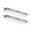 Arcchio Rao LED-vådrumslampe, længde 61,8 cm, sæt med 2 stk