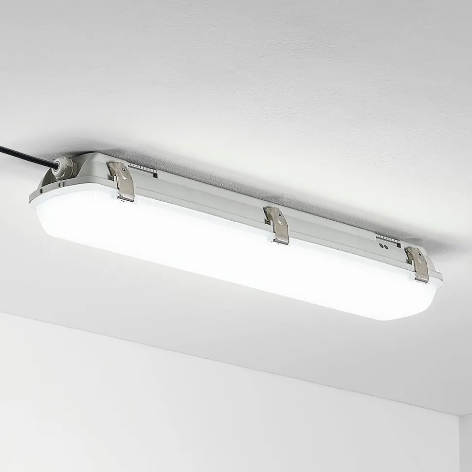 Arcchio Rao LED-vådrumslampe, længde 61,8 cm, sæt med 2 stk