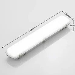 Arcchio Rao LED-vådrumslampe, 61,8 cm