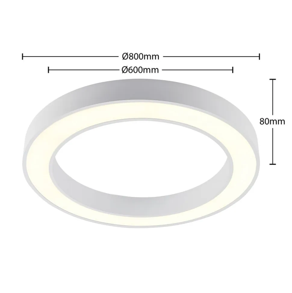 Arcchio Sharelyn LED-loftlampe, 80 cm
