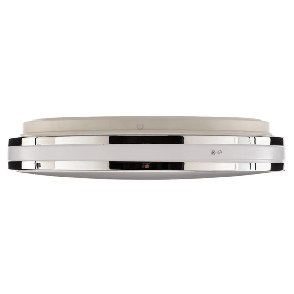 Arcchio Sinovu LED-loftlampe til badeværelset, krom, 34 cm
