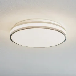 Arcchio Sinovu LED-loftlampe til badeværelset, krom, 34 cm