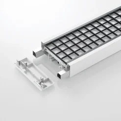 Arcchio Susi LED-kontorhængelampe, hvid, 120 cm, 4.000K, DALI