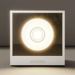 Arcchio Tassnim LED udendørs væglampe hvid 1-lys.